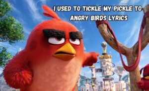 i used to tickle my pickle to angry birds lyrics