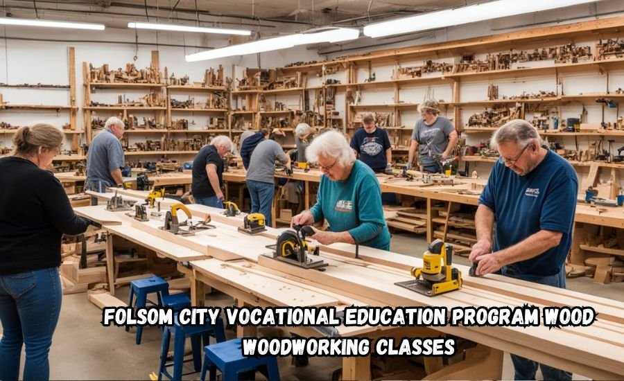 folsom city vocational education program wood woodworking classes