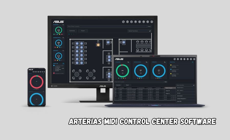 arterias midi control center software