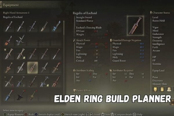 elden ring build planner