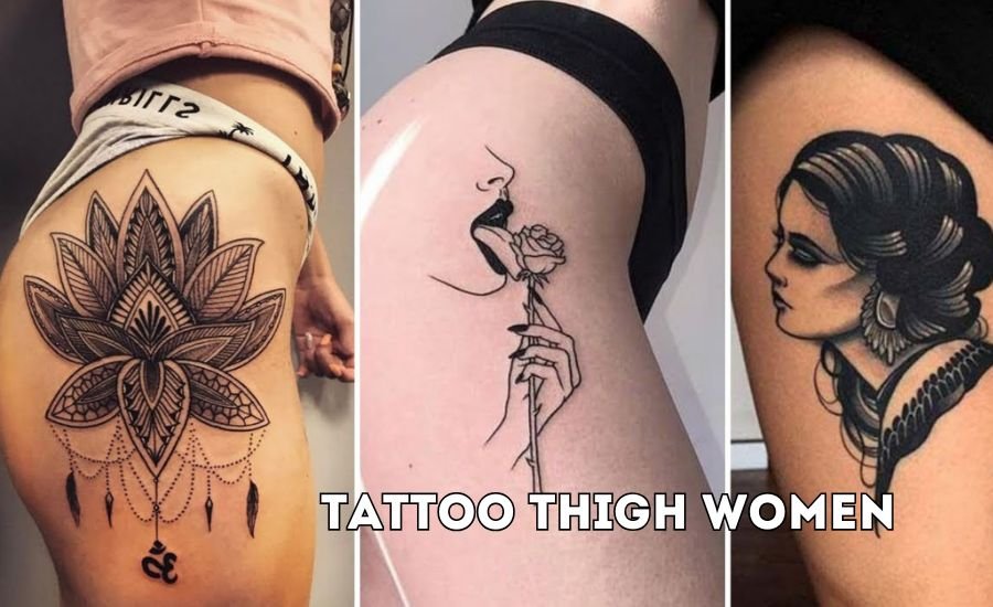 tattoo thigh women